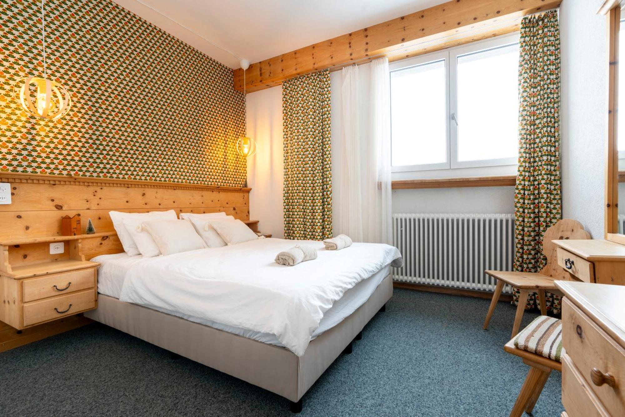 Berghotel Pischa Mountain Lodge دافوس المظهر الخارجي الصورة